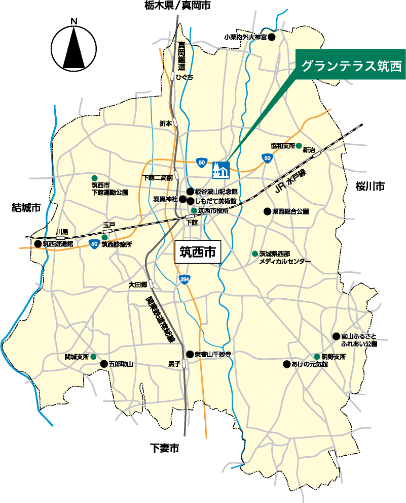 ANDBBQ道の駅グランテラス筑西店の施設画像1