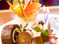 Dessert plate large size