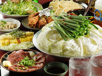 夏季限定【2時間飲み放題+宴会コース】6100円（全7品）