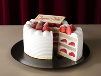 【NOC・NOL会員さま】新エクストラスーパーあまおうショートケーキ6号（直径約18cm）￥22,680