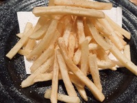 フライドポテト　カラスミ