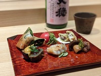 本日のおつまみ六種盛り