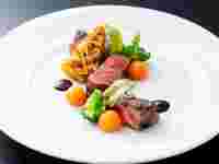 博多和牛ロースの炭火焼きグリル