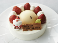 事前決済【Potelパティシエ特製】Christmas限定生ｸﾘｰﾑｹｰｷ（15㎝）3,800円（税込）