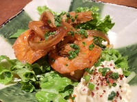 ソフトシェルシュリンプの南蛮仕立て