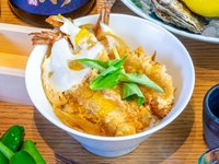 海老フライ玉子とじ丼