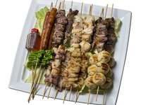 鳥八　焼き鳥盛3人前