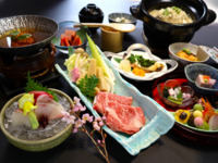 【期間限定　夜のコース料理】春の和楽膳