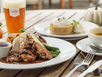 Thanksgiving Dinner Course, Terrace Seating