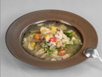 【TAKEOUT】ゴロゴロ野菜のミネストローネ　410円