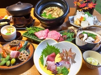 【期間限定　夜のコース料理】　秋の和楽膳