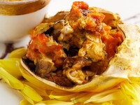 上海蟹コース乾杯スパークリングワイン付