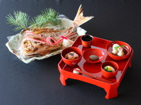 お喰い初め膳（女）焼き鯛付き