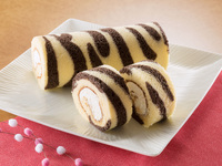 【節分丸かぶりスイーツ】虎の巻きロールケーキ