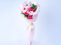 3PC Ecuadorian Rose Bouquet