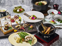 【장인의 계절 회석】 엄선된 제철 식재료를 사치스럽게 맛볼 수 있는 최고의 회석