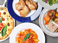 【TOGO】【ビストロパーティーセット】水牛モッツァレラマルゲリータ+選べるパスタ+サラダ+前菜の盛合わせ+ステーキ300g(5~6名様)