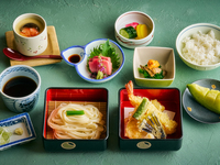 [Lunch] Himi udon and tempura set meal