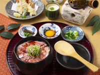 [Weekday special price 2790 yen → 2190 yen] A4 Kuroge Wagyu Beef "Gyu-mabushi Lunch" ~Comparison of charcoal-grilled Wagyu beef and Wagyu suki-shabu~