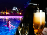 NIGHT POOL ＆ オードブルプレート+2ドリンク【土日祝日】