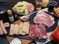 《平日限定》学生BBQセット＊ソフトドリンク飲み放題付 (3時間制)