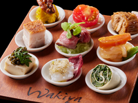 Wakiya一笑美茶樓 Lunch Course ¥7,500スパークリングワイン1杯付き（ネット予約限定）