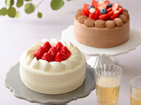 【アニバーサリープラン】いちごのデコレーションホールケーキ15㎝チョコ