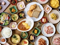 [Breakfast] A wide variety of Japanese and Western buffet dishes