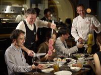 【クリスマス限定ディナー】乾杯ロゼグラスシャンパン＆FreeDrink＆シュラスコ+Coffee付き