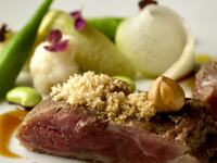 🐂OMAKASE Course with specially selected Japanese ingredients and Wagyu Beef as the main dish(you can switch from wagyu to 🦆Duck breast)