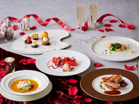 【ランチ限定バレンタイン】乾杯シャンパン＆チョコギフト付き 鴨肉ショコラソース×シェフパティシエ特製苺デザート