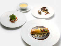 【グレースランチ】旬の味覚を満喫！選べるメイン1品を含む全5品～WEB予約特典・乾杯ドリンク付き～