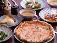 【Lunch】Menu mezzogiorno PASTA / PIZZA Course