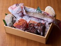 March and April only: Sakura sea bream, spiny lobster, and spring fish - recommended seasonal spring flavors