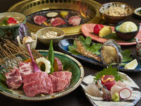 炭火焼コース～進貢船～（水槽前）17：00/19：00/21：00のみ