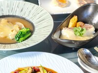 ■2名様よりホール席｜税込4,980円｜フカヒレ煮込み・名物 担々麺入りビジネスランチコース｜銘々盛り｜サービス料・チャージ料0円