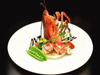 活オマール海老の鉄板焼 一尾