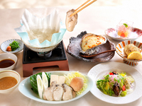 〈ランチ限定〉お昼のかき やわらぎコース（ワイン付）