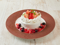 【ランチEコース　ホールケーキ付きプラン】