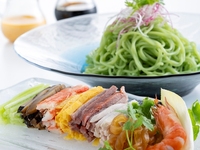 【期間限定】彩り鮮やかな東天紅特製 翡翠冷麺＆デザート付きランチ（土日祝）