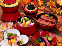 Enjoy unagi in various flavors!! Unagi set meal