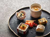 Colorful kaiseki (table )