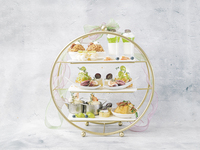 シャインマスカットのアフタヌーンティー