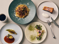 【LUNCH COURSE】WEB特典・乾杯スパークリング付！前菜からパスタ・メインなどのランチ限定コース