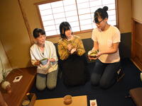 【2名様】紫式部近江牛御膳と茶室で学ぶ茶道体験プラン