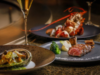 [Online/Weekdays only] Ajiwai course with glass champagne