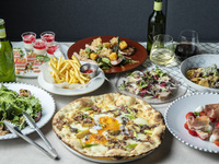 全8品のシェフおすすめMAKIBIプラン＋2時間飲み放題付