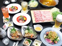 【忘年会コース】「柊　Hiiragi〈豚しゃぶ〉」　11/1～12/31
