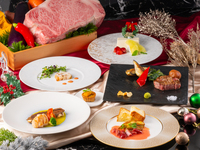 December 1–27 Only: [Christmas Course: Stella] — Featuring seafood dishes finished on a teppan grill, foie gras, and A5-grade Wagyu beef as the main course —