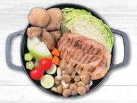 茶美豚肩ロースのポトフ 〆はパスタ